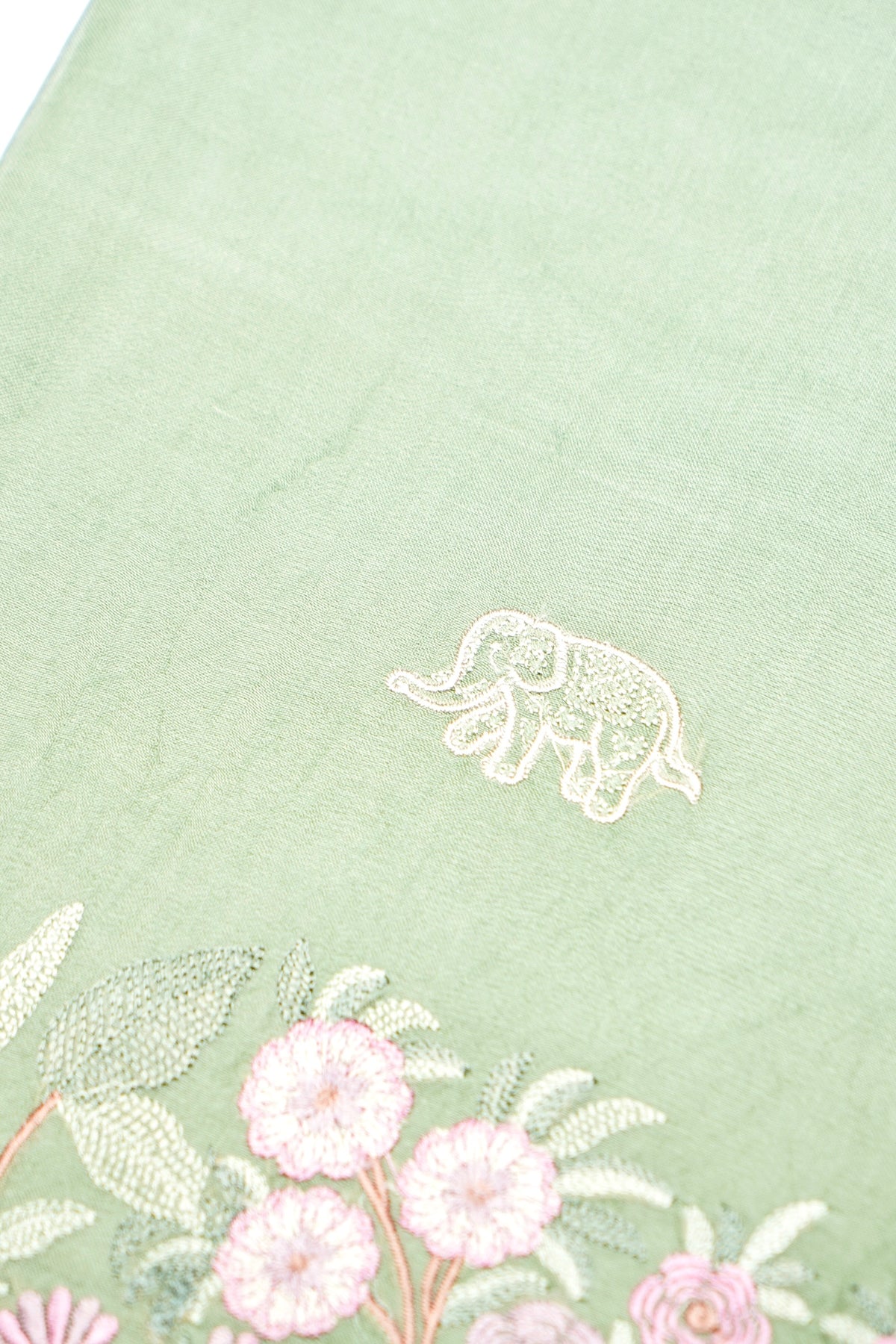 Designer Sea Green Organza Silk Suit