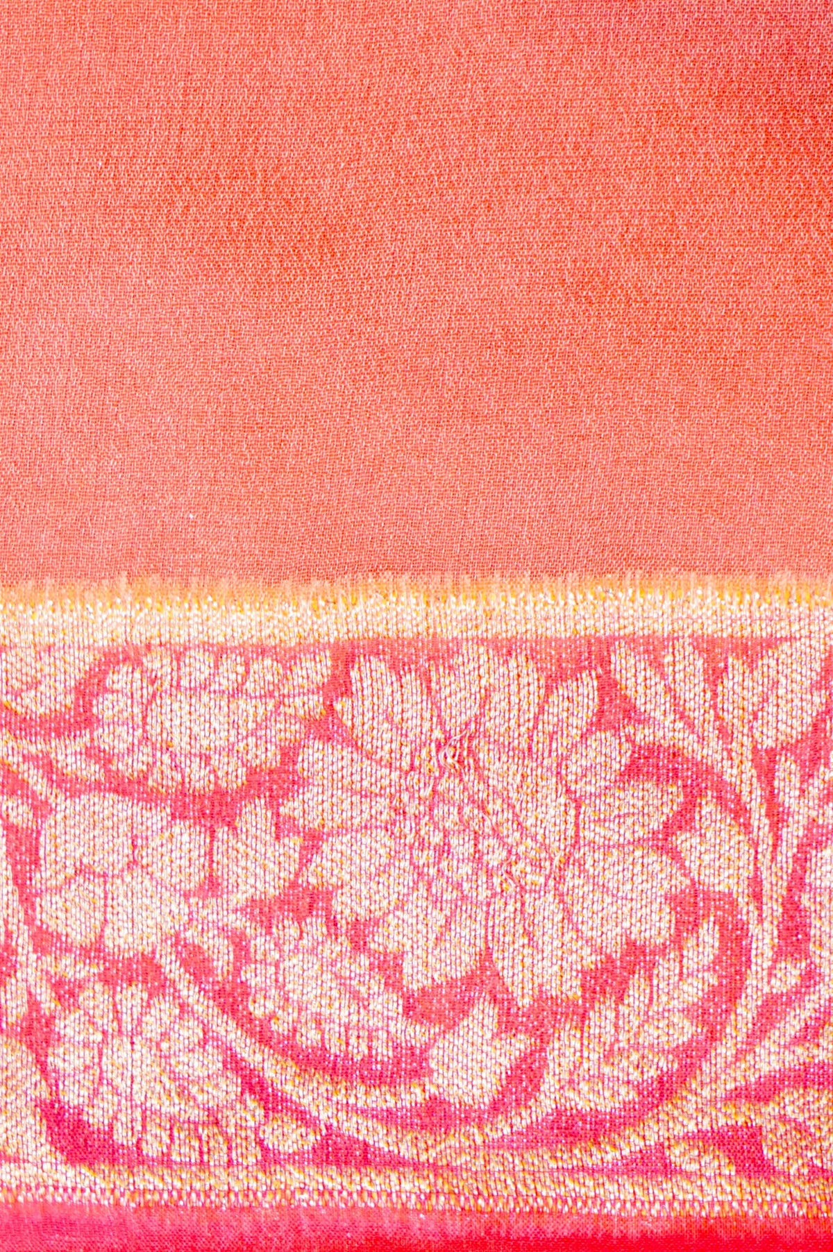 Handwoven Rangkat Banarasi Khaddi Georgette Saree