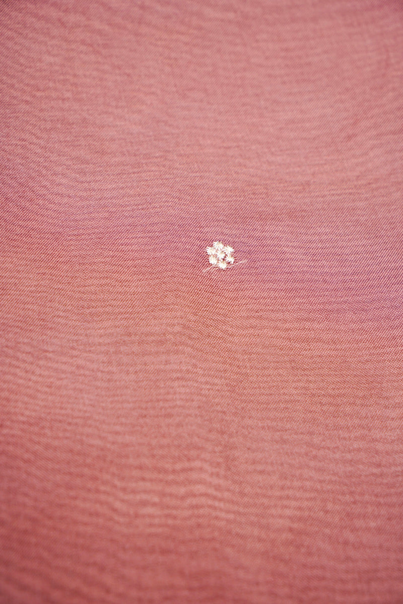 Designer Onion pink Organza Silk Suit