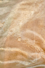 Designer Cream Glass Tissue Suit