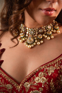 Designer Red Raw Silk Bridal Lehenga
