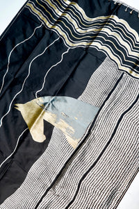 Handwoven Black Kadhwa Banarasi Katan Silk Saree