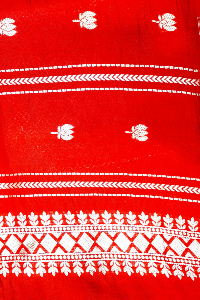 Handwoven Black Banarasi Organza  Saree