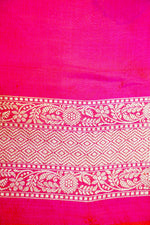 Handwoven Rangkat Banarasi Katan Silk Saree