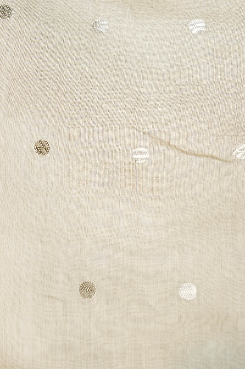 Designer Cream Moonga Silk Suit
