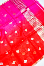 Designer Red Moonga Silk Suit