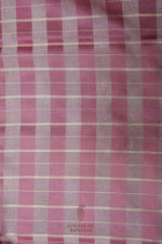 Handwoven Onion Pink Banarasi Mashru Silk Saree