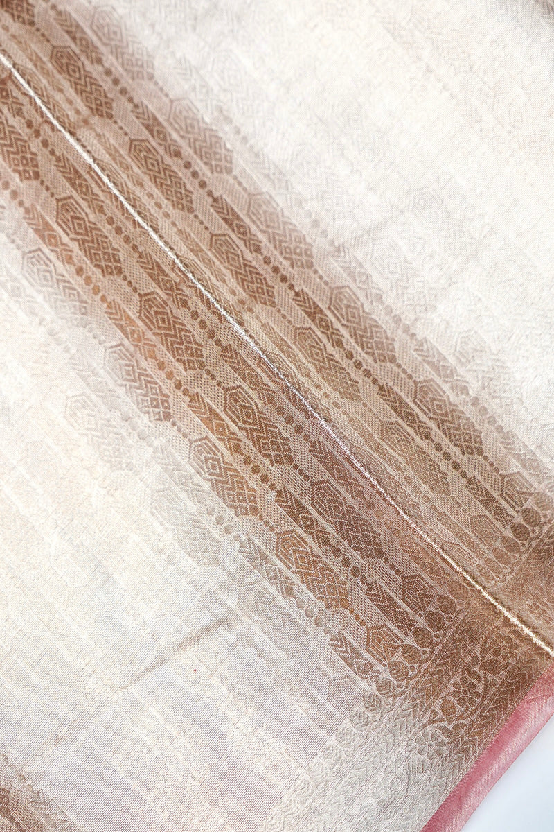 Designer Onion Pink Tissue  Suit