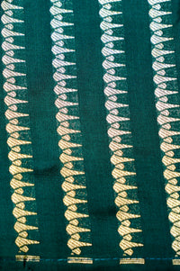Handwoven Dark Green Meenakari Banarasi Katan Silk Saree