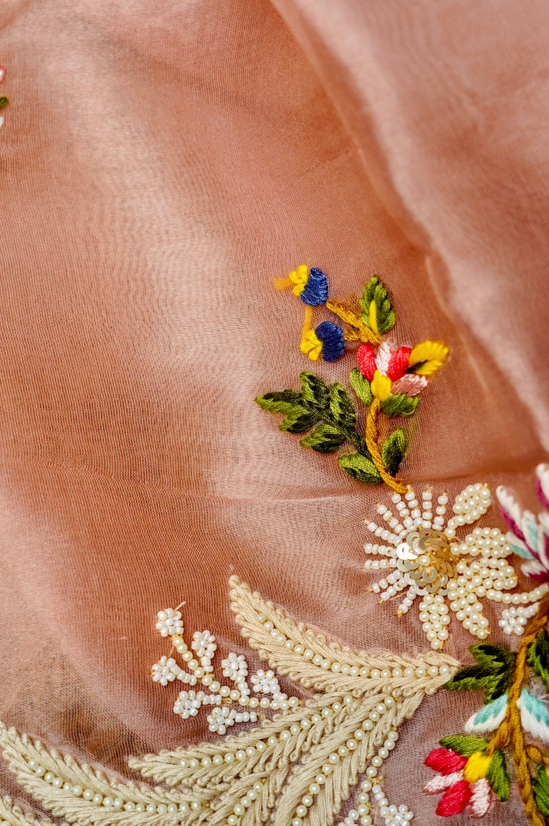 Designer Gold Crush Tissue Suit