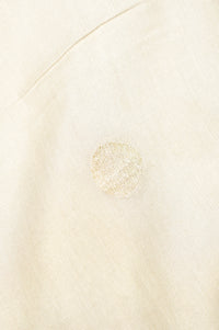 Handwoven Off White Banarasi Moonga Silk Saree