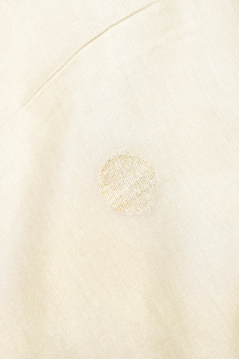 Handwoven Off White Banarasi Moonga Silk Saree