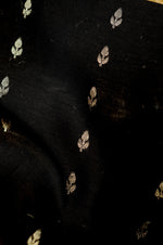 Designer Black Moonga Silk Suit
