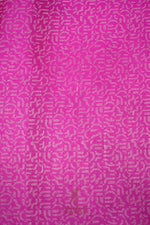 Handwoven Rani Pink Banarasi Mashru Silk Saree