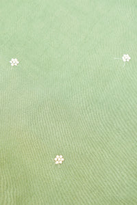 Designer Sea Green Organza Silk Suit