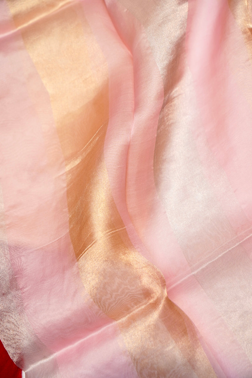 Designer Onion Pink Chanderi Silk Suit