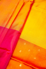 Handwoven Rangkaat Banarasi Soft Silk Saree