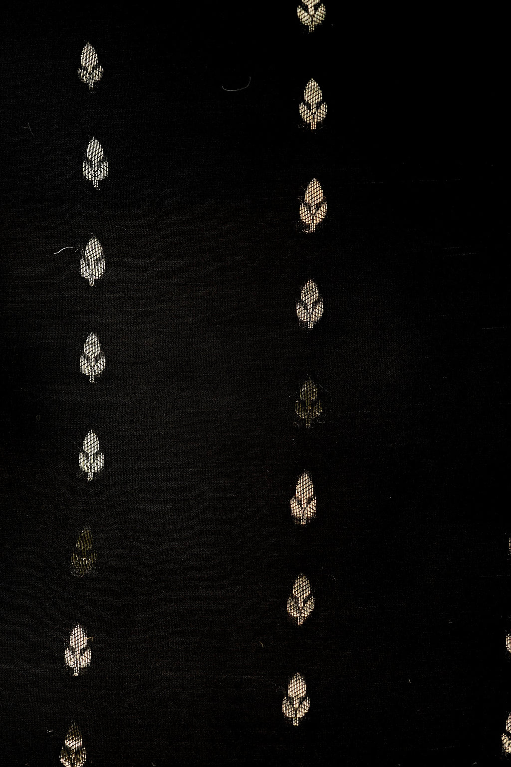 Designer Black Moonga Silk Suit