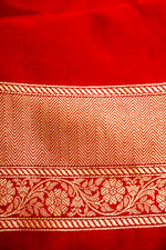 Handwoven Rangkat Banarasi Katan Silk Saree