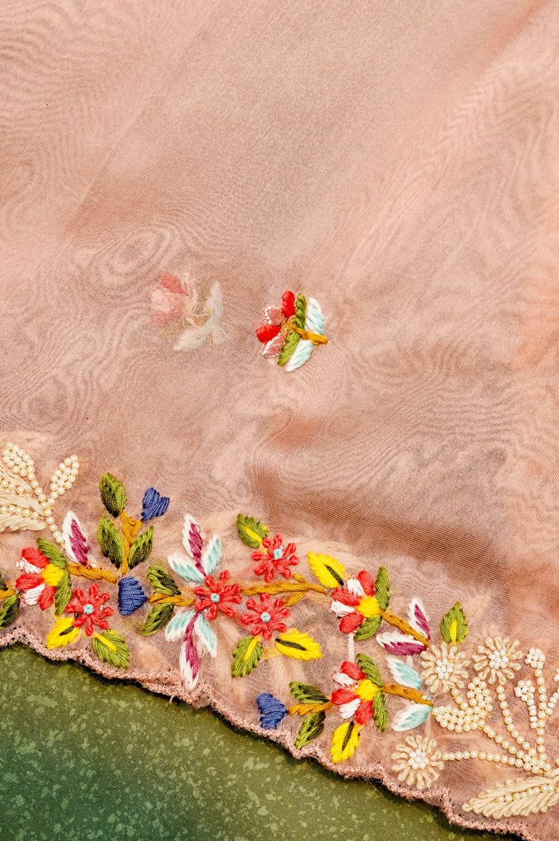 Designer Gold Crush Tissue Suit