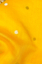 Designer Mustard Yellow Moonga Silk Suit