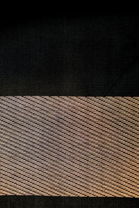 Handwoven Black Meenakari Banarasi Soft Silk Saree