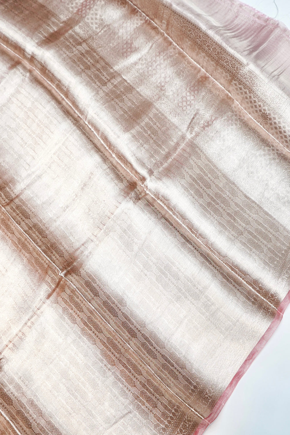 Designer Onion Pink Tissue  Suit