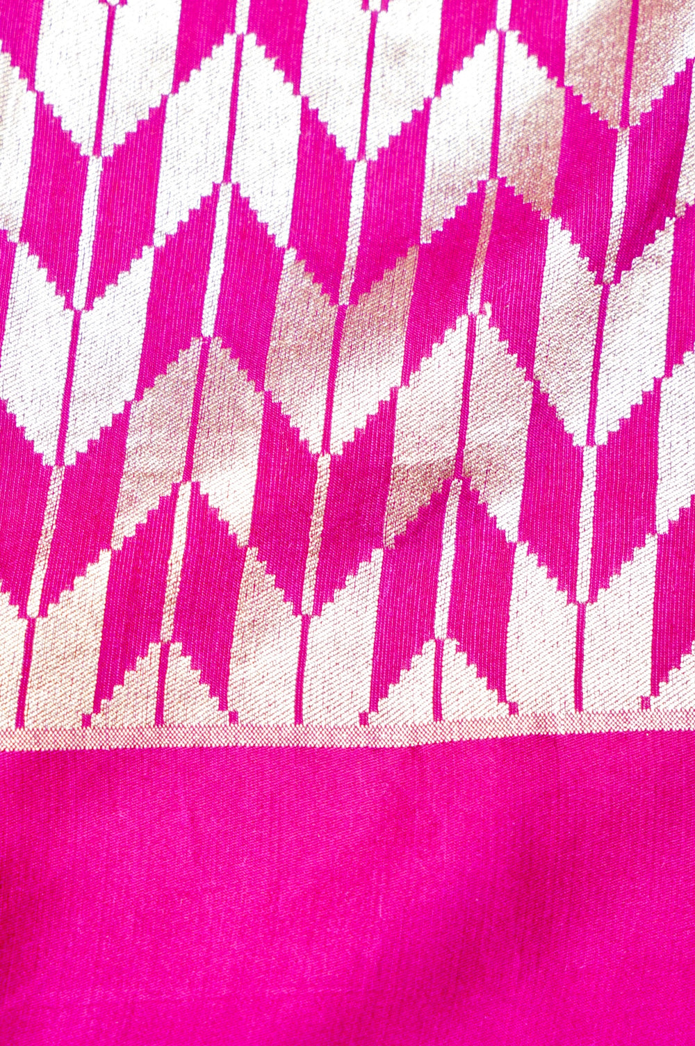 Handwoven Mustard Yellow Banarasi Moonga Silk Saree