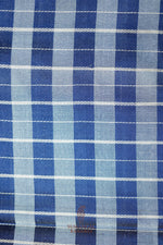 Handwoven Blue Banarasi Mashru Silk Saree
