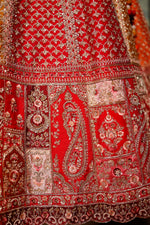 Designer Rangkat Raw Silk Bridal Lehenga