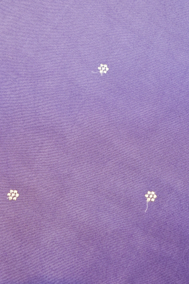 Designer Purple Organza Silk Suit