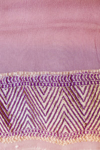 Handwoven Rangkat Banarasi Khaddi Georgette Saree