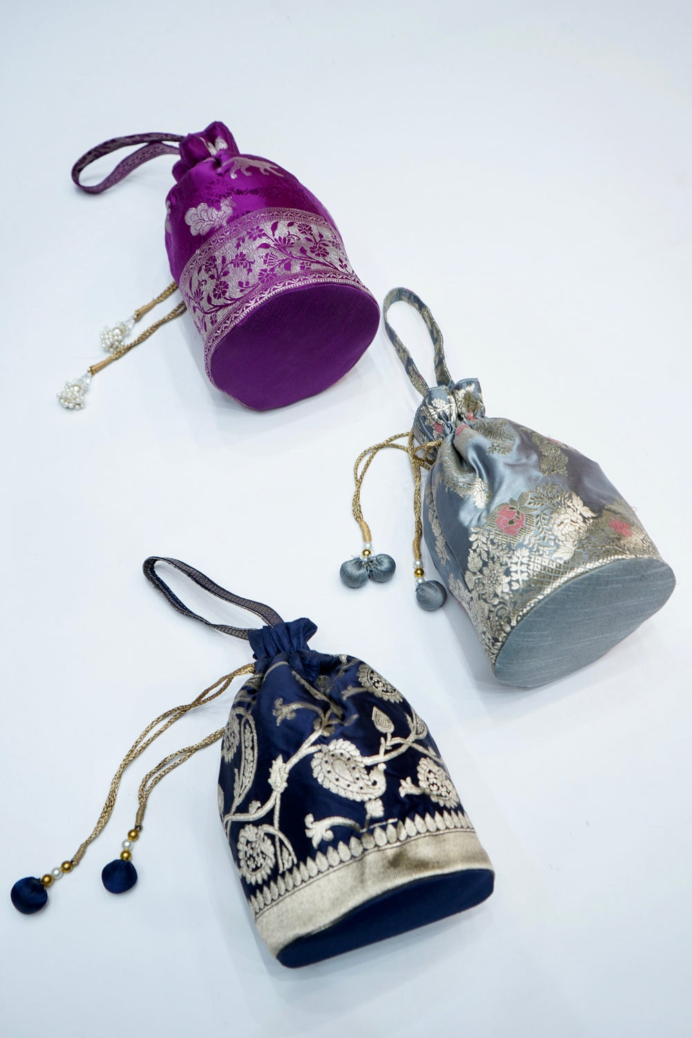 Royal Banarasi Potli Bag