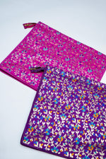 Floral Jaal Banarasi Heritage Bloom Carryall