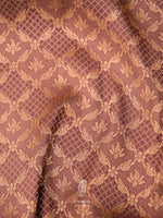 Handwoven Mouse Brown Katan Silk Saree