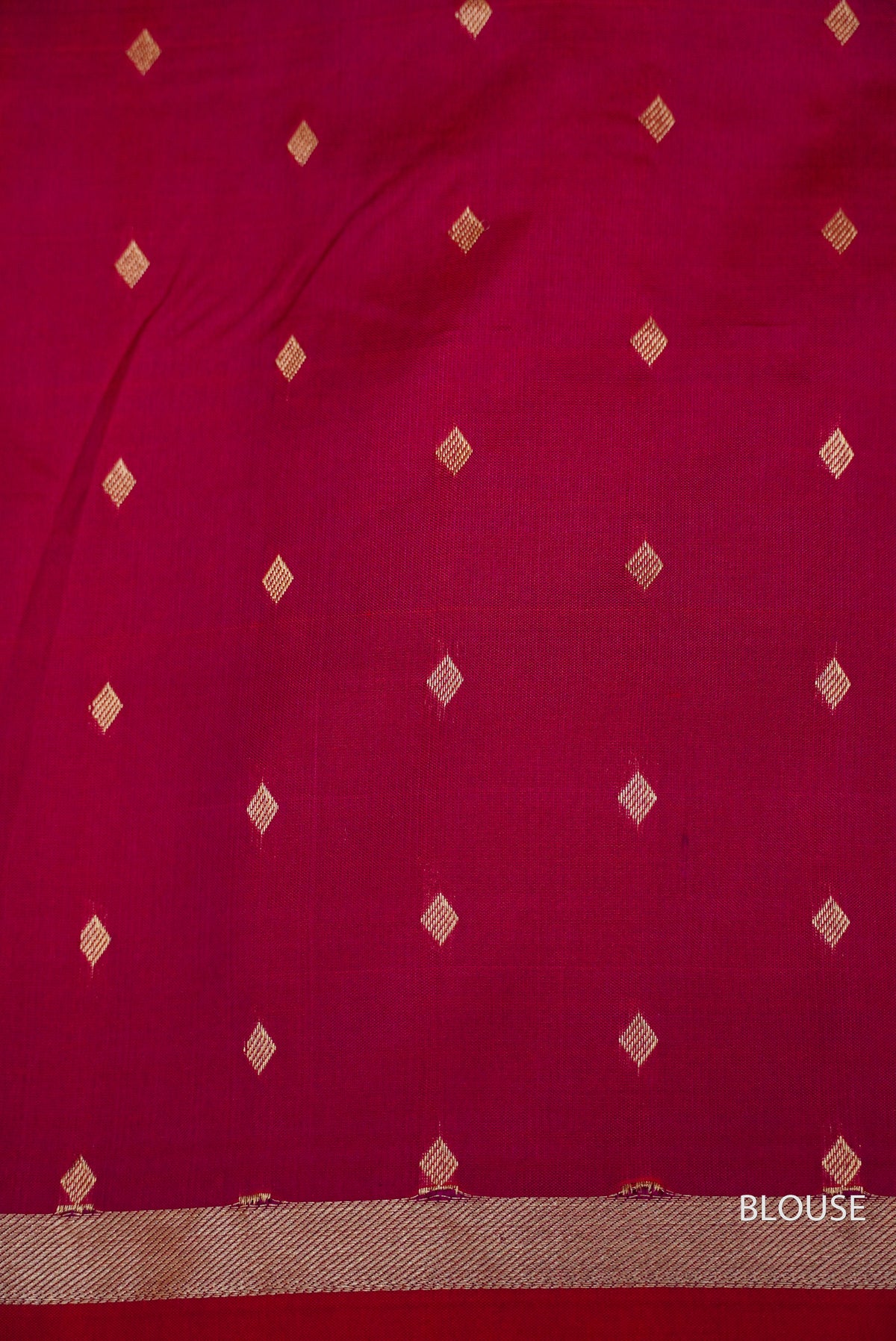 Handwoven Hot Pink Stripes Pure Katan Silk Saree
