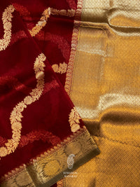 Handwoven Moonga Silk Mocha Brown Suit Set