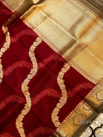 Handwoven Moonga Silk Mocha Brown Suit Set