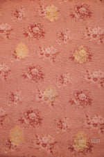 Handwoven Muslin Silk Powder Pink Suit Set