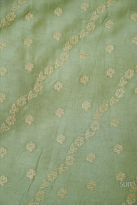 Kora Cotton Pista Green Suit Set