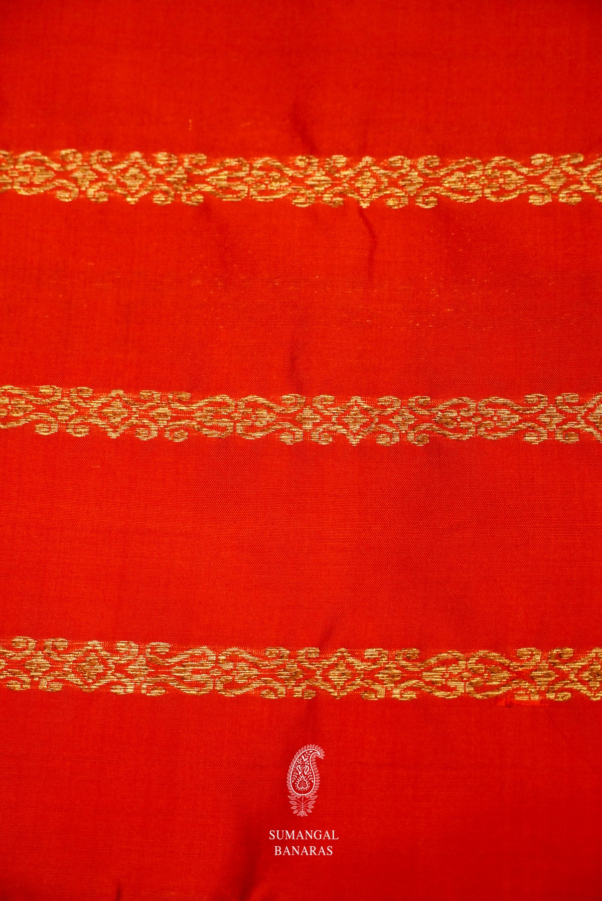Handwoven Mustard Yellow Tussar Silk Saree