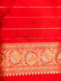 Handwoven Multicolor Katan Silk Rangkat Saree
