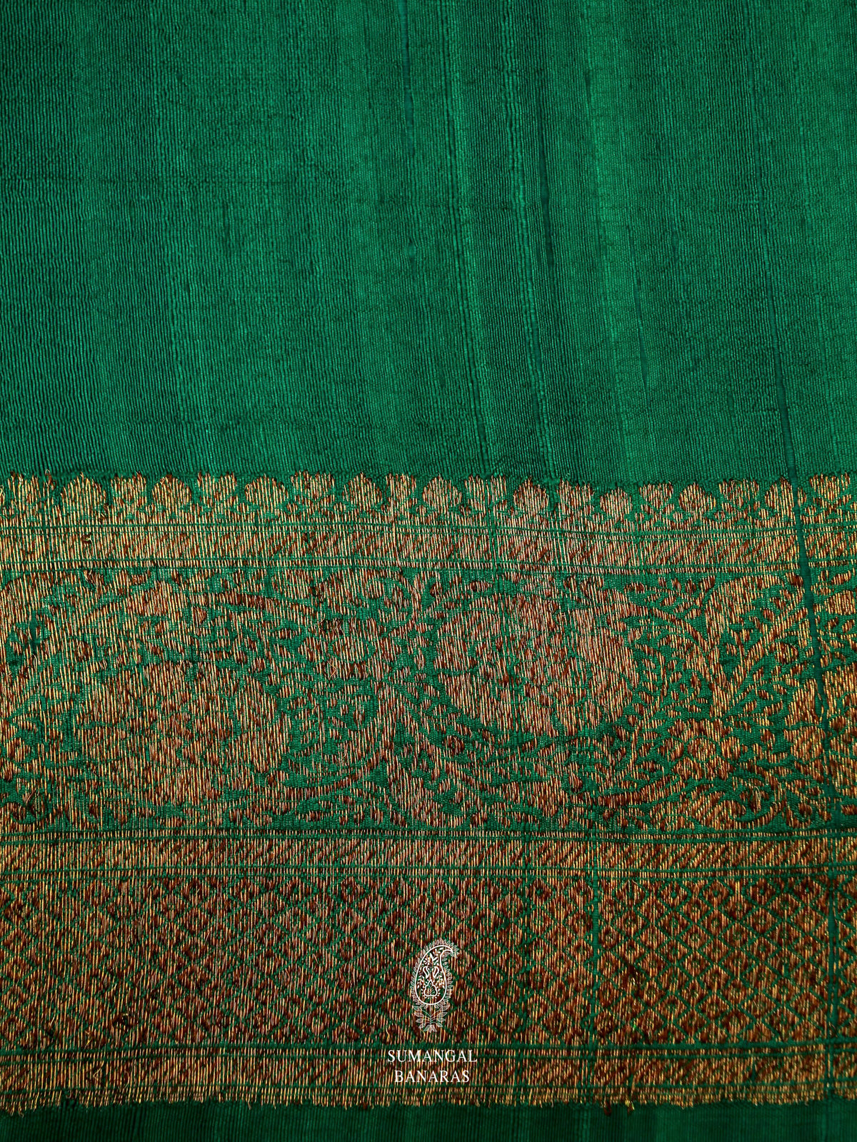 Handwoven Grape Wine Tussar silk Banarsi Saree
