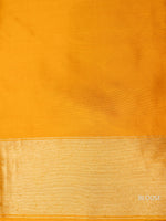 Handwoven Mango Yellow Katan Silk Saree