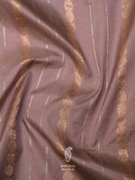 Handwoven Mauve Katan Silk Saree