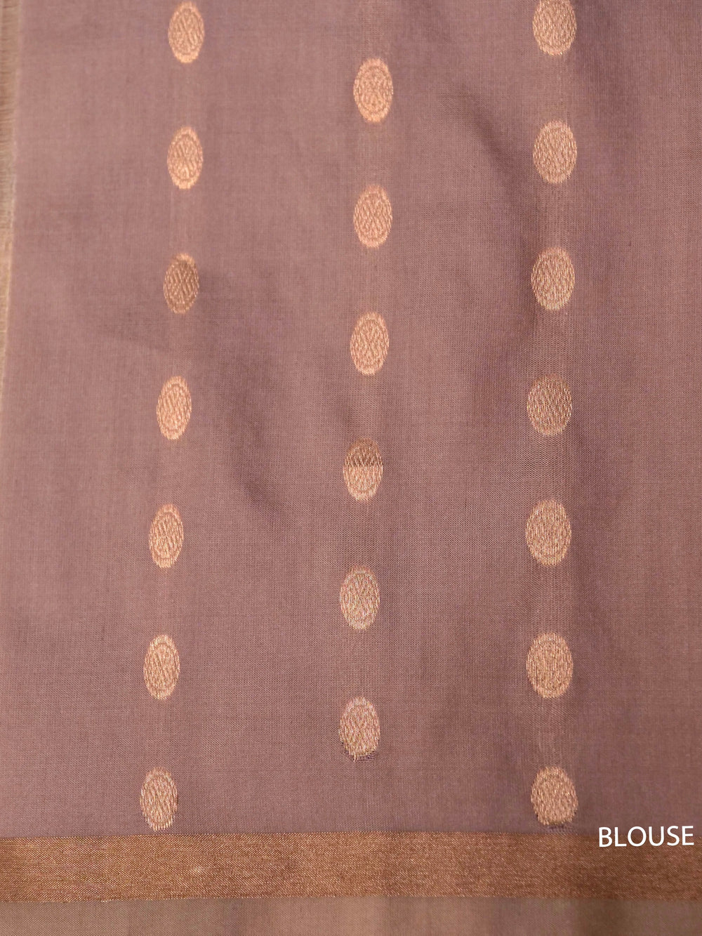 Handwoven Mauve Katan Silk Saree