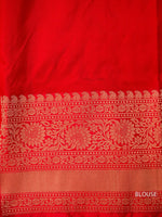 Handwoven Bottle Green Katan Silk Saree