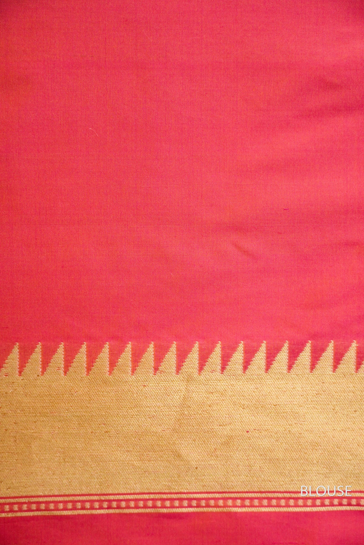 Handwoven Banarsi Peach & Pink Katan Silk  Saree